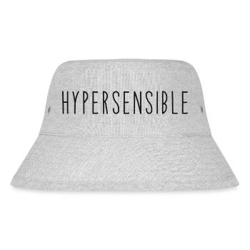 Hypersensible et fier.e - Bob recyclé Stanley/Stella - gris chiné - Devant