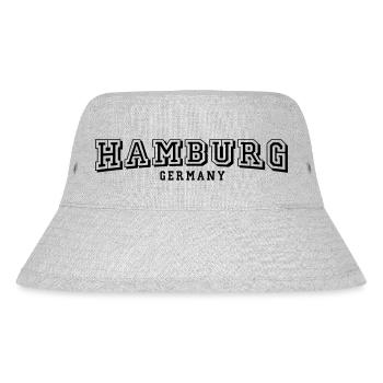 Hamburg - Stanley/Stella Recycled Bucket Hat - heather grey - Front