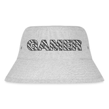 Game Gaming PC - Stanley/Stella Recycled Bucket Hat - heather grey - Front