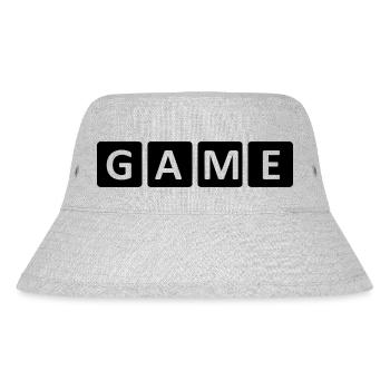 Game Gaming PC - Stanley/Stella Recycled Bucket Hat - heather grey - Front