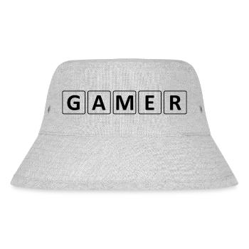 Game Gaming PC - Stanley/Stella Recycled Bucket Hat - heather grey - Front