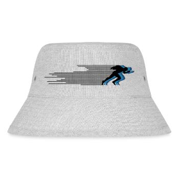 Biking Running Marathon Triathlon Bike - Stanley/Stella Recycled Bucket Hat - heather grey - Front