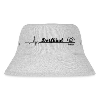 Dorfkind Ostw - Stanley/Stella recycelter Bucket Hat - Grau meliert - Vorne