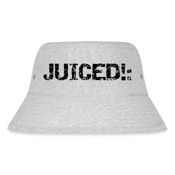 JUICCED BLACK - Stanley/Stella recycelter Bucket Hat - Grau meliert - Vorne