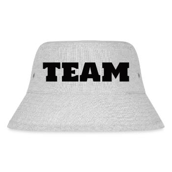 Team - Stanley/Stella recycelter Bucket Hat - Grau meliert - Vorne