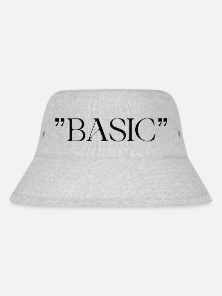 Basic - Stanley/Stella recycelter Bucket Hat - Grau meliert