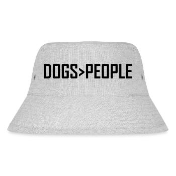 Hund Dog - Stanley/Stella Recycled Bucket Hat - heather grey - Front