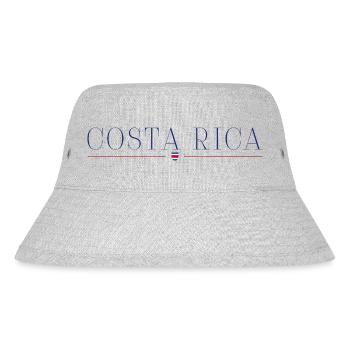I love Costa Rica - Stanley/Stella Recycled Bucket Hat - heather grey - Front