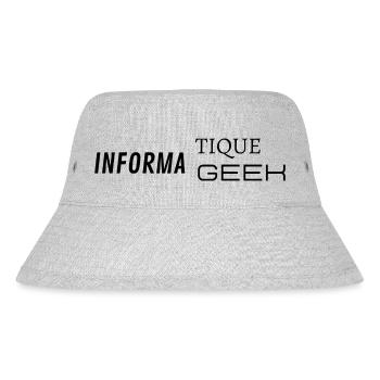 geek Informatique - Bob recyclé Stanley/Stella - gris chiné - Devant