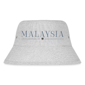 I love Malaysia - Stanley/Stella Recycled Bucket Hat - heather grey - Front