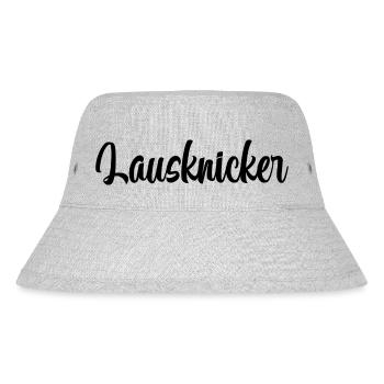 Lausknicker Erzgebirge - Stanley/Stella recycelter Bucket Hat - Grau meliert - Vorne