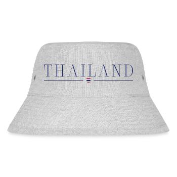 I love Thailand - Stanley/Stella Recycled Bucket Hat - heather grey - Front