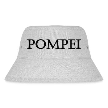 Pompeji – Antikes römisches Stadtdesign - Stanley/Stella recycelter Bucket Hat - Grau meliert - Vorne