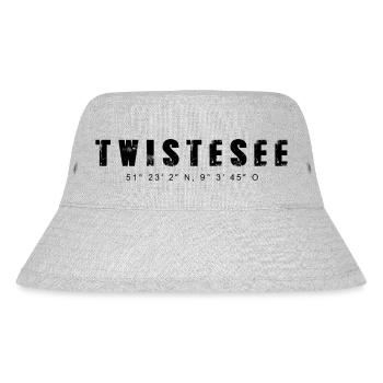 Twistesee - Stanley/Stella recycelter Bucket Hat - Grau meliert - Vorne