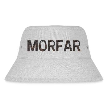 Opa Schwedisch Opa Schweden Papa Geburtstag Großvater - Stanley/Stella recycelter Bucket Hat - Grau meliert - Vorne