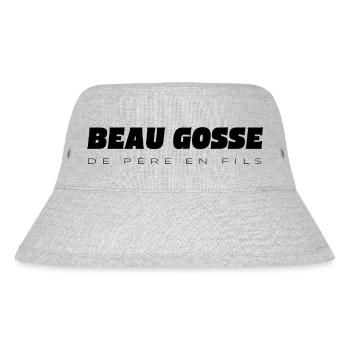 beau gosse de père en fils - Bob recyclé Stanley/Stella - gris chiné - Devant