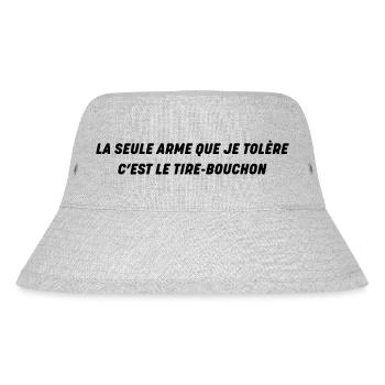 la seule arme - Bob recyclé Stanley/Stella - gris chiné - Devant