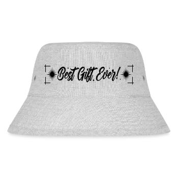Best Gift ever - Stanley/Stella recycelter Bucket Hat - Grau meliert - Vorne