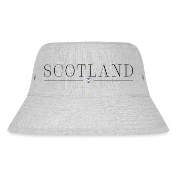 I love Scotland - Stanley/Stella Recycled Bucket Hat - heather grey - Front