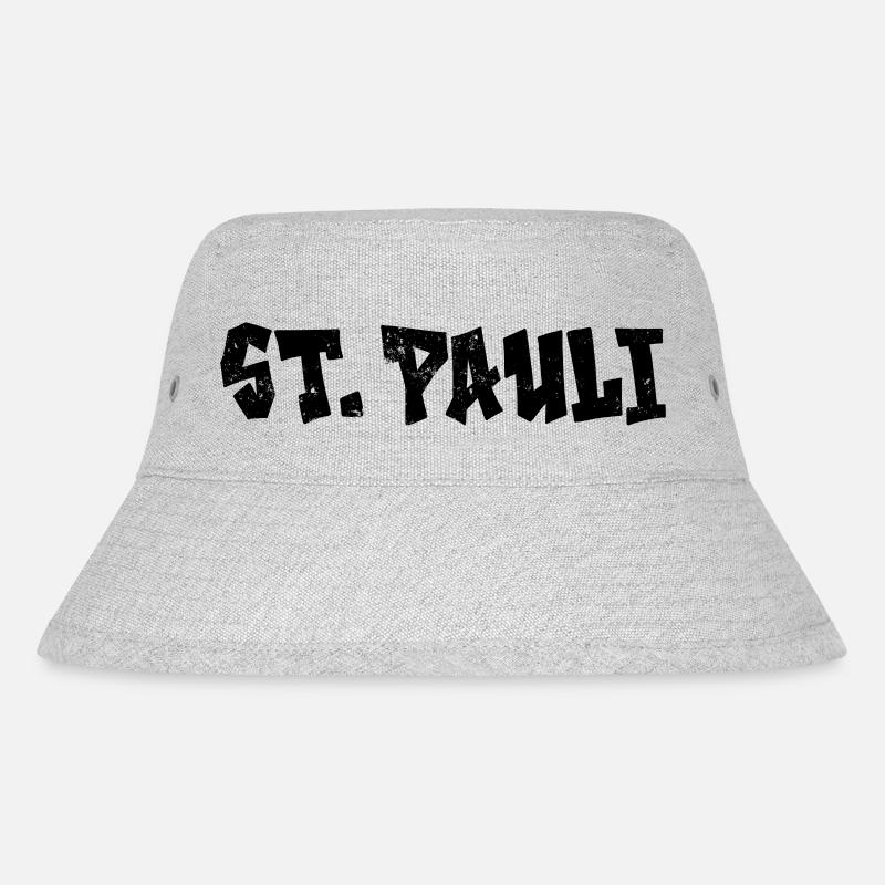 St. Pauli - Stanley/Stella recycelter Bucket Hat - Grau meliert