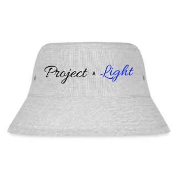 Ramadan, Projekt Licht. - Stanley/Stella recycelter Bucket Hat - Grau meliert - Vorne
