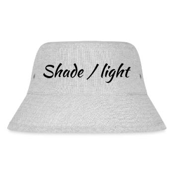 The light and shadow of 2024. Allhafs - Stanley/Stella Recycled Bucket Hat - heather grey - Front