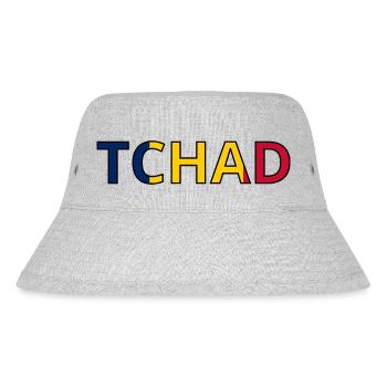 Drapeau Tchad - Bob recyclé Stanley/Stella - gris chiné - Devant