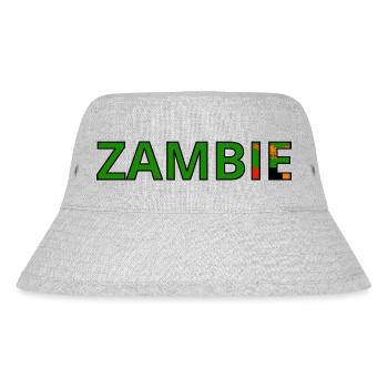 Drapeau Zambie - Bob recyclé Stanley/Stella - gris chiné - Devant