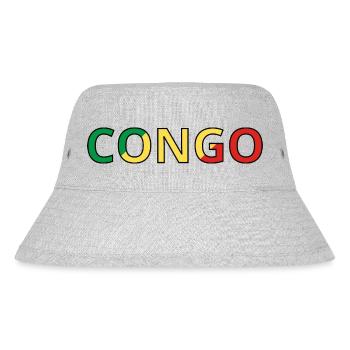Drapeau Congo - Bob recyclé Stanley/Stella - gris chiné - Devant