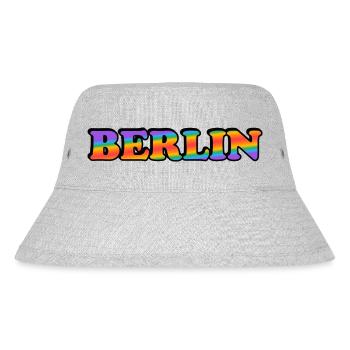 Schwules Berlin - Stanley/Stella recycelter Bucket Hat - Grau meliert - Vorne
