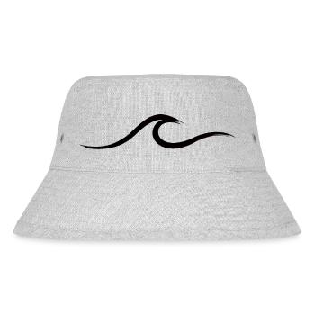 Vague vague Surf Eau Rat Surfer - Bob recyclé Stanley/Stella - gris chiné - Devant