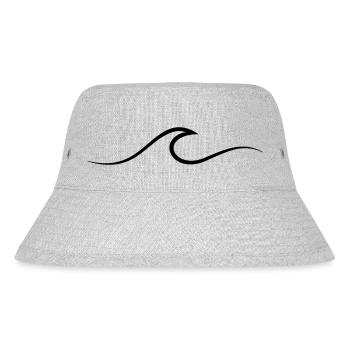 Vague vague Surf Eau Rat Surfer - Bob recyclé Stanley/Stella - gris chiné - Devant