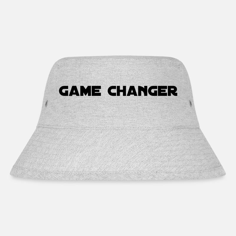 Game Changer - Stanley/Stella Recycled Bucket Hat - heather grey