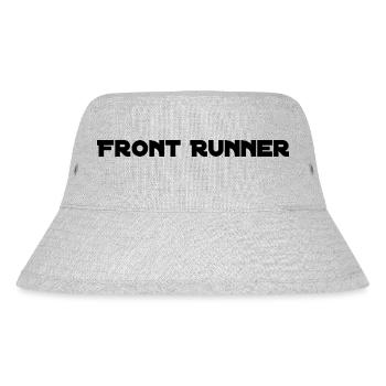 Front runner - Stanley/Stella Recycled Bucket Hat - heather grey - Front