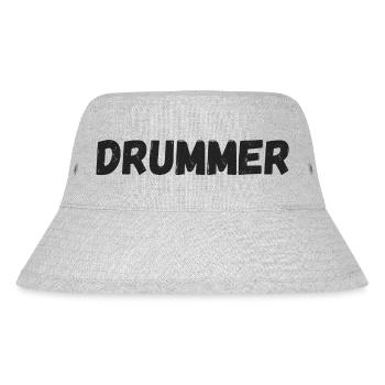 Drummer - Stanley/Stella Recycled Bucket Hat - heather grey - Front