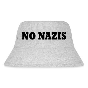 Pas de nazis - Bob recyclé Stanley/Stella - gris chiné - Devant