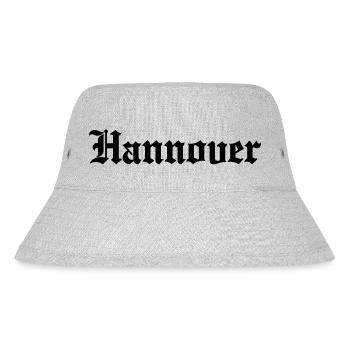Hannover - Stanley/Stella recycelter Bucket Hat - Grau meliert - Vorne