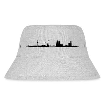 Cologne Skyline Panorama - Bob recyclé Stanley/Stella - gris chiné - Devant