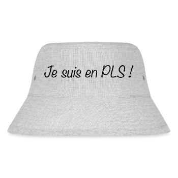 Je suis en PLS black - Bob recyclé Stanley/Stella - gris chiné - Devant
