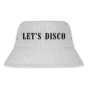 Iain Stirling Buffering Iain Lets Disco T-Shirt - Stanley/Stella recycelter Bucket Hat - Grau meliert - Vorne
