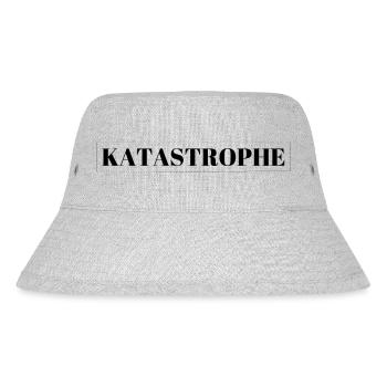 KATASTROPHE - Stanley/Stella recycelter Bucket Hat - Grau meliert - Vorne
