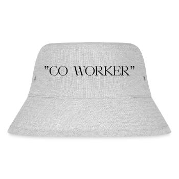COWORKER - Stanley/Stella recycelter Bucket Hat - Grau meliert - Vorne