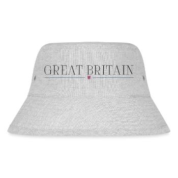 I love Britain - Stanley/Stella Recycled Bucket Hat - heather grey - Front