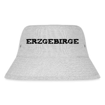 Erzgebirge Heimat - Stanley/Stella recycelter Bucket Hat - Grau meliert - Vorne