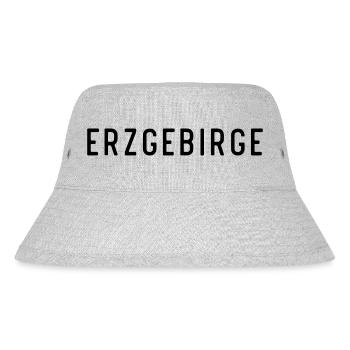 Erzgebirge Heimat - Stanley/Stella recycelter Bucket Hat - Grau meliert - Vorne