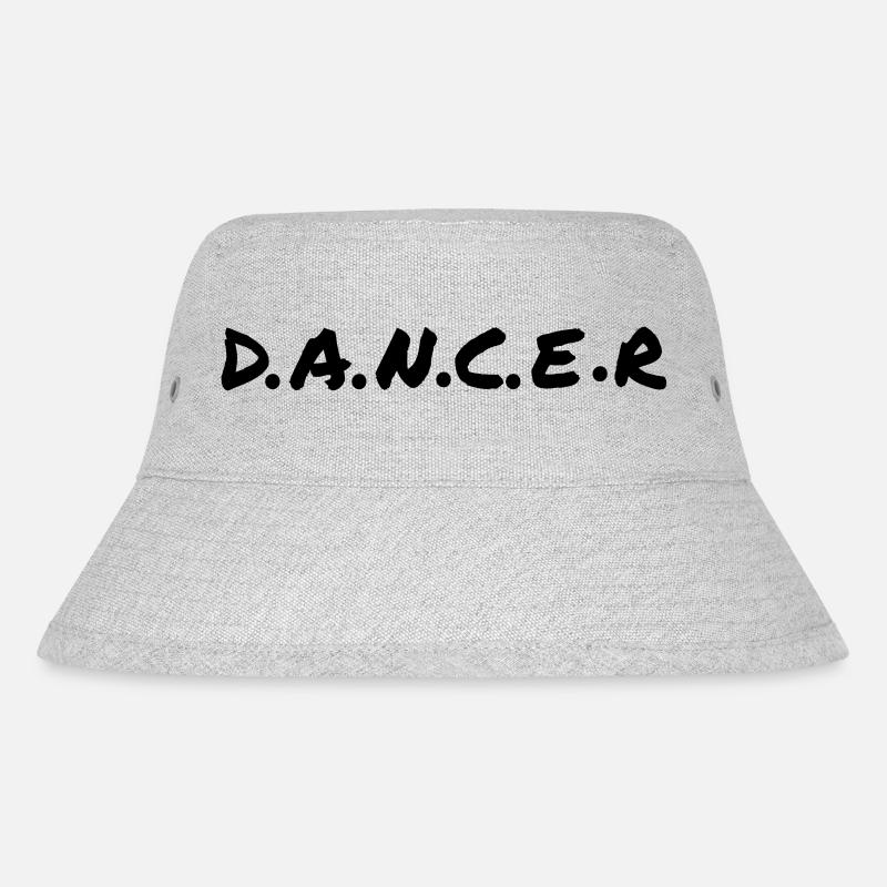 Dancing Dance Music - Stanley/Stella recycelter Bucket Hat - Grau meliert
