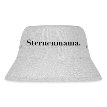 Sternenmama - Stanley/Stella recycelter Bucket Hat - Grau meliert - Vorne