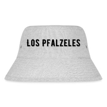 Los Pfalzeles - Stanley/Stella recycelter Bucket Hat - Grau meliert - Vorne