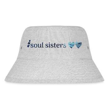 Freunde - soul sisters - Stanley/Stella Recycled Bucket Hat - heather grey - Front
