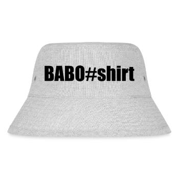 Baboshirt - Stanley/Stella recycelter Bucket Hat - Grau meliert - Vorne